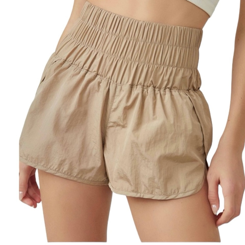 Free People Movement The Way Home Shorts Clay Medium in Size Large